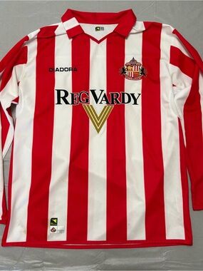 2004-05 Sunderland Home Diadora Jersey